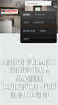 Mobile Screenshot of chauffe-eau-marseille.com